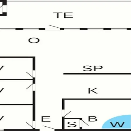 Casa de Férias 8 Person In Harboore Harboør